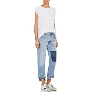 Nili Lotan Patch Light Denim Jean - Frankie Jean
